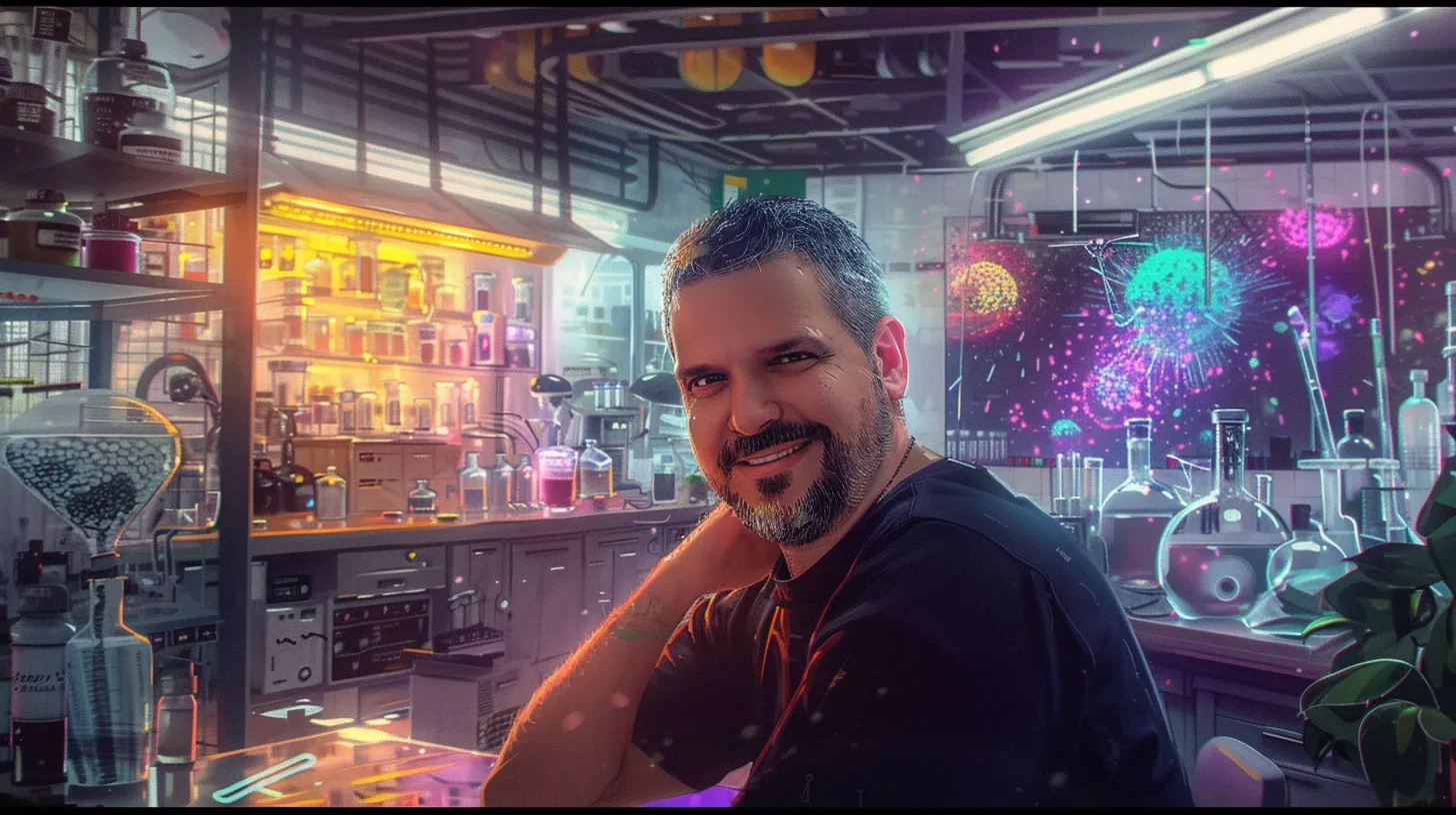 Avatar de Túlio Campos, criado por inteligência artificial